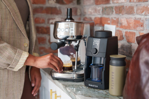 Encore ESP Pro in a home espresso setup