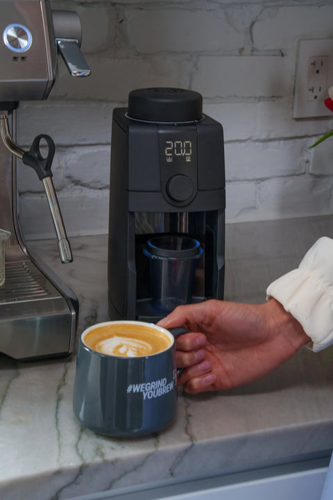 Encore ESP Pro beside a Breville Dual Boiler