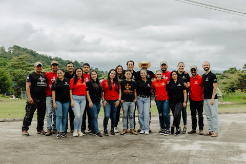 Coffee producers and workers at Finca Terrerito in Honduras