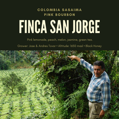 Finca San Jorge coffee farm in Sasaima Colombia