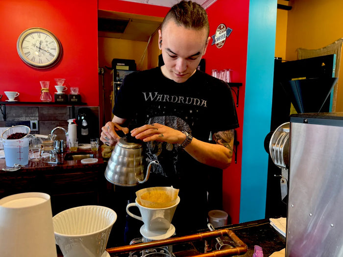 Wayne Nagy, Troubadour coffee instructor and equipment technician