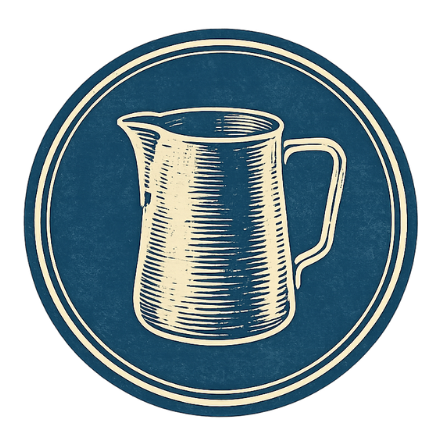 Barista milk pitcher