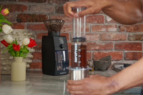 Encore ESP Pro used for AeroPress brewing