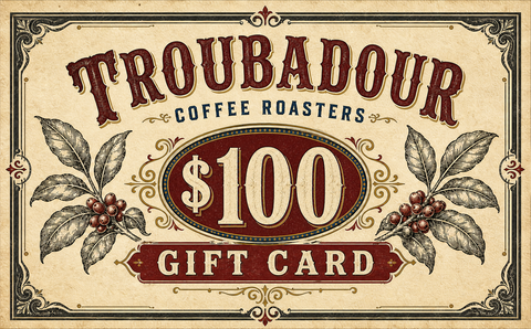 Troubadour Coffee Roasters Gift Card